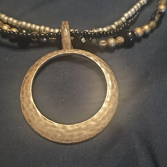 Premier Designs Necklace AND Medallion. - Picture 2 of 5